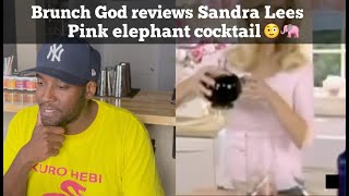 Brunch God reviews Sandra Lees Pink elephant cocktail  (Garvey Alexander)
