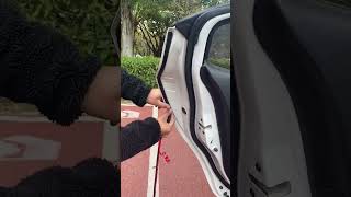 شريط لاصق مانع تسرب لباب السيارة   عزل صوت ومطاط عالي الجودة                                      سمعها