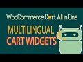 Multilingual Cart Widget - WooCommerce Cart All in One with multilingual plugins