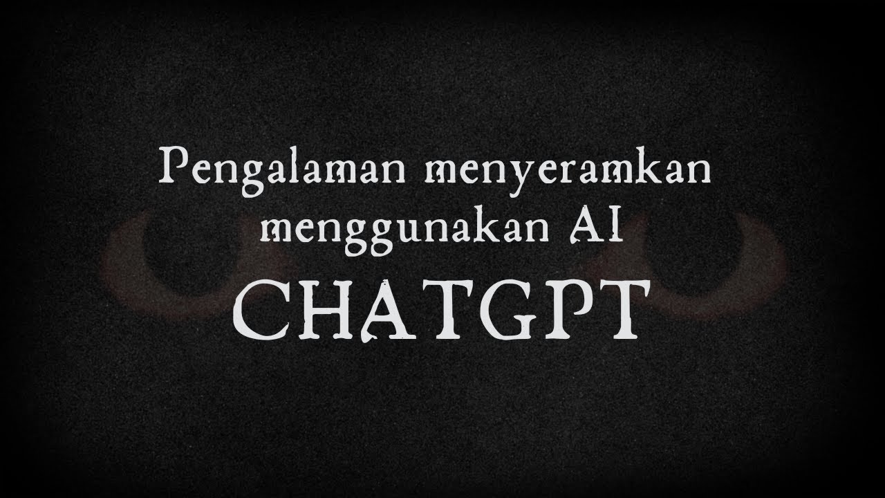 PENGALAMAN NEGATIF DENGAN AI CHATGPT!