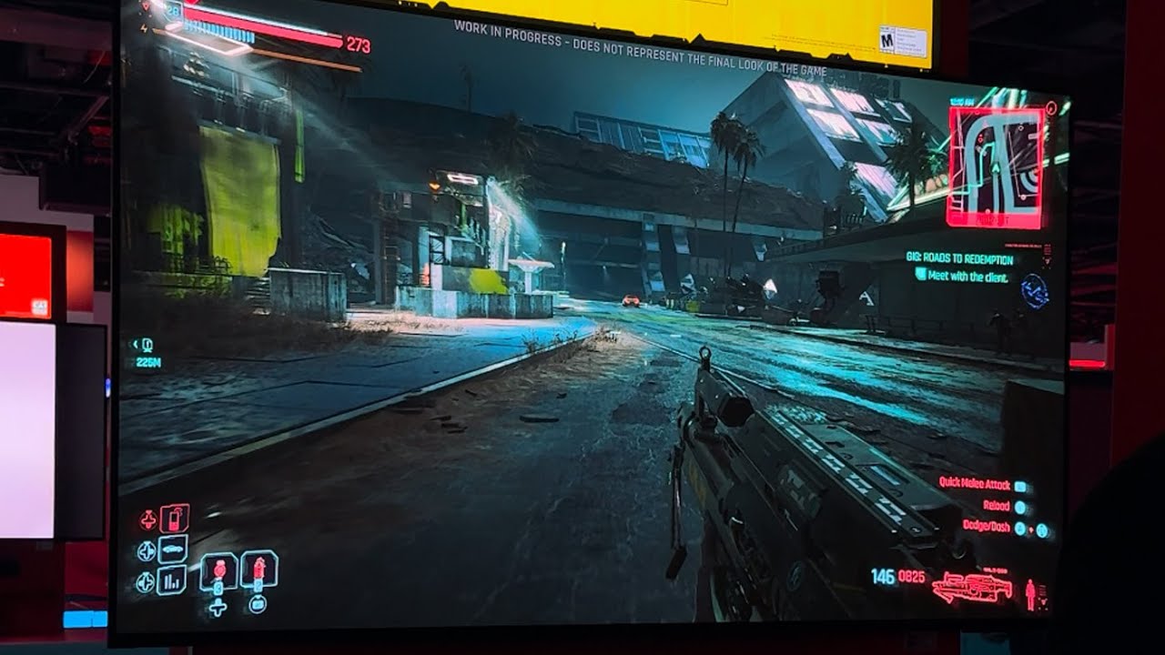 Cyberpunk 2077 Nintendo Switch 2 4K/60FPS Gameplay Footage - YouTube