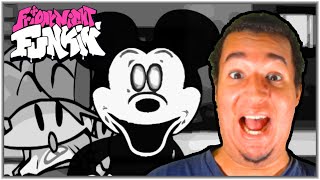 SAD to SUPER HAPPY MICKEY MOUSE?! (Friday Night Funkin' FNF Mods)
