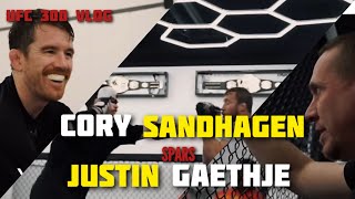 Cory Sandhagen Spars Justin Gaethje | UFC 300 Vlog