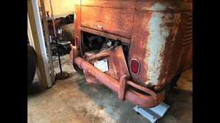 Vintage Volkswagen Bus, VW Kombi, VW Panel, DECK LID RESTORATION NEEDED!!!
