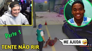 CORINGA E ENDRICK JOGANDO GTA RP | COMPLETO (PARTE 1)