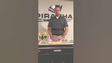Piranha  Ironworker Tool Tip: Genuine Piranha Parts and Tooling