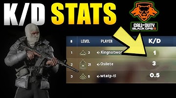 Black Ops 6 How to View KD Stats / In Game Stats (Call of Duty BO6 Guide)