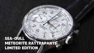 A Split-Seconds Chronograph Made from Space: World's First Meteorite Rattrapante