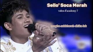 Valen DA7 Sello' Soca Merah
