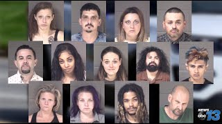 23 charged, 13 arrested after joint operation targets trespassing, theft, other crimes