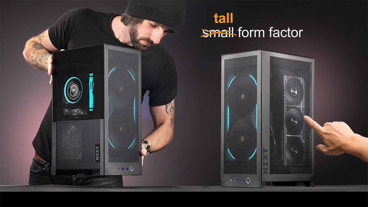 NZXT H2 Flow: Лучший корпус Mini ITX для геймеров? | Сборка игрового ПК с RTX 5080