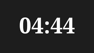 10 Minutes 44 Seconds Countdown Timer