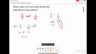 NJSLA: 7.RP.A.3 Equivalent Ratio Problems