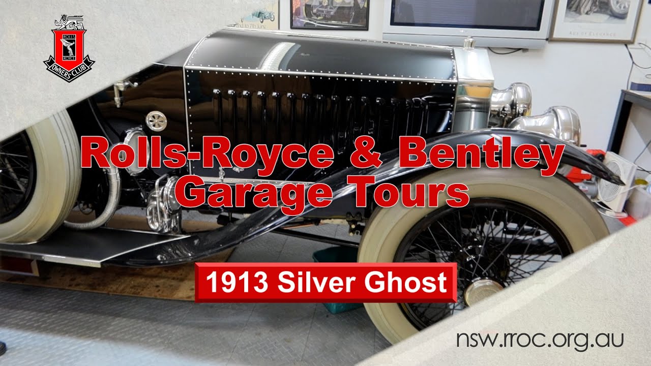 Garage Tours: Rolls-Royce Silver Ghost 1913 - YouTube