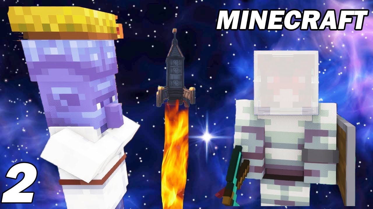 Rencontre avec les premiers extraterrestres  Minecraft Ad Astra 02