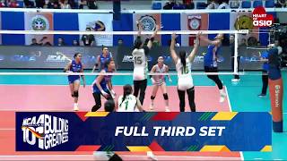 FULL THIRD SET (Quarterfinals) - Benilde Lady Blazers vs Arellano Lady Chiefs | NCAA Season 101