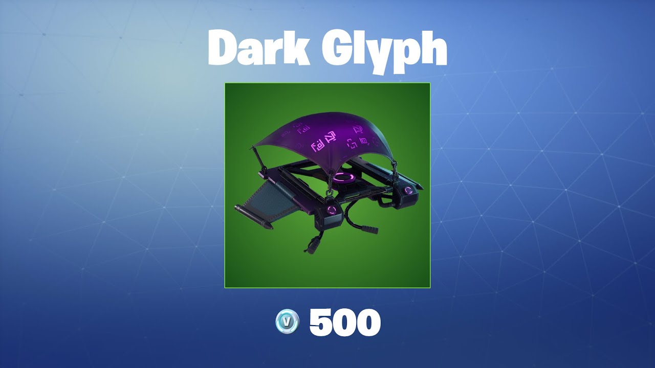 Dark Glyph | Fortnite Glider