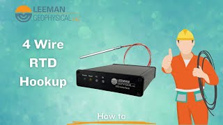 How to Hookup 4 Wire RTDs to the 4 Channel RTD Interface
