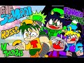 FNF WEEK 6 REDRAWN?! FNF SEMPAI, ROSES AND THORNS RE-ANIMATED