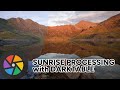 Sunrise Processing with Darktable - Landscape Processing #4: Llyn Llydaw