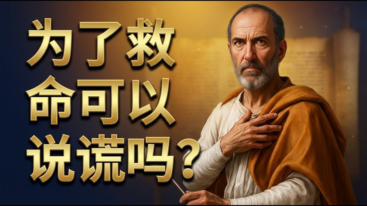 善意的谎言也是罪?揭秘奥古斯丁定义的八种谎言为了救命可以说谎吗?奥古斯丁的终极道德拷问。#奥古斯丁 #基督教 #神学 #伦理 #谎言 #真理 #Augustine #Christianity