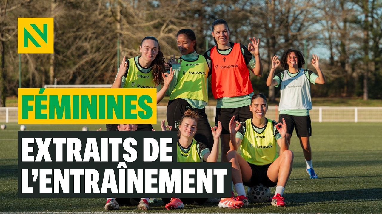 [Féminines] ⚽ Entraînement : Du jeu pendant la trêve !