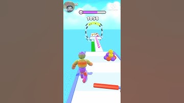 Rope Man Run Gameplay #shorts