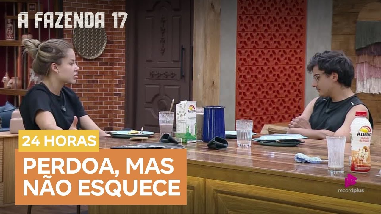 Saory provoca Dudu Camargo e faz ironias sobre suas relações no programa | A Fazenda 17