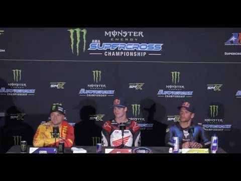 Monster Energy Supercross: Press Conference Round 9 - Birmingham