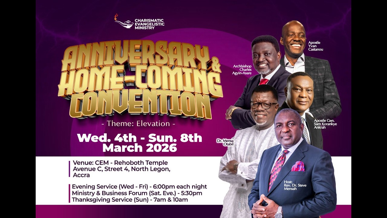 Special Convention in Accra 🇬🇭 | Day 1 - Apostle Yvan CASTANOU