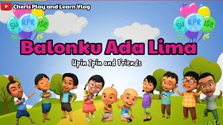 BALONKU ADA LIMA | Lagu Anak Populer Indonesia | Bernyanyi bersama Upin Ipin