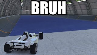 Trackmania without touching BLUE is complicated...