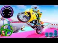 GT Moto Stunt Driving Simulator 3D - Extreme Motocross Bike Racing Tracks 2024 - Android GamePlay
