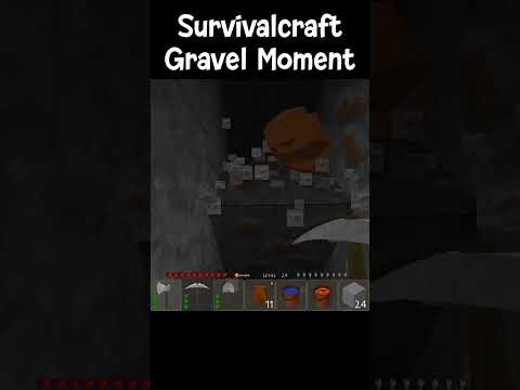 Survivalcraft Gravel Moment #survivalcraft #shorts