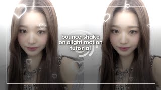 bounce shake tutorial on alight motion screenshot 2