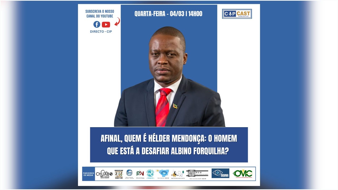 Afinal, quem é Hélder Mendonça: o homem que está a desafiar Albino Forquilha?
