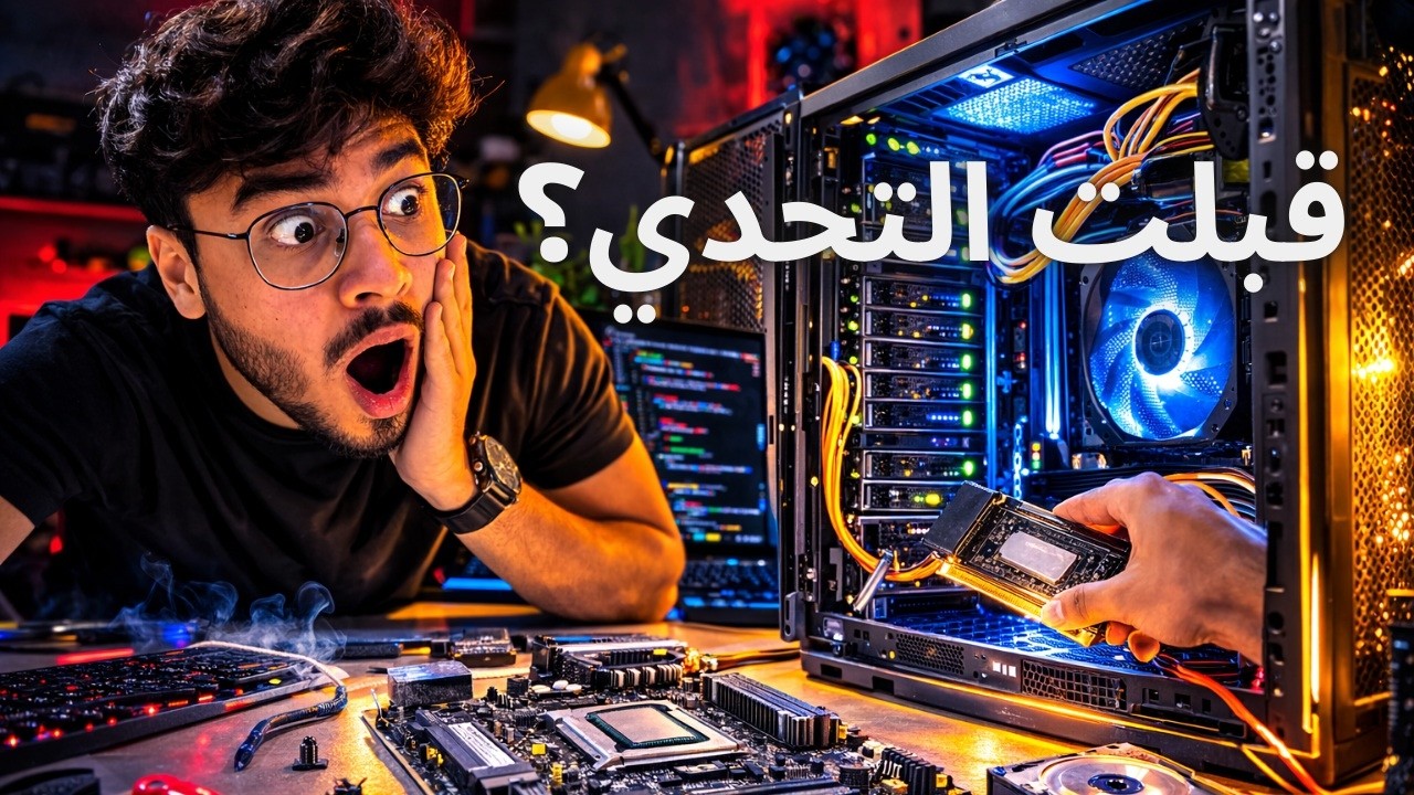 تحدي بناء اول سيرفر بخمس دقائق