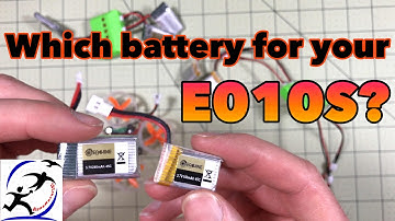 E010S Battery Options - Which battery is best? Testing the new E010S 240mAh Battery.