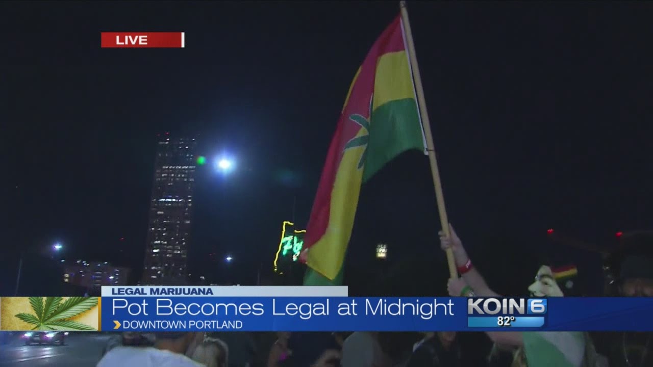 Recreational marijuana becomes legal in Oregon