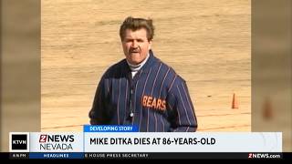Former Chicago Bears coach Mike Ditka has died