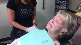 Houston Cosmetic Dentist: Grandma can smile again!