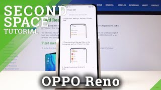 How to Create Private Space in OPPO Reno - Set Up Second Space