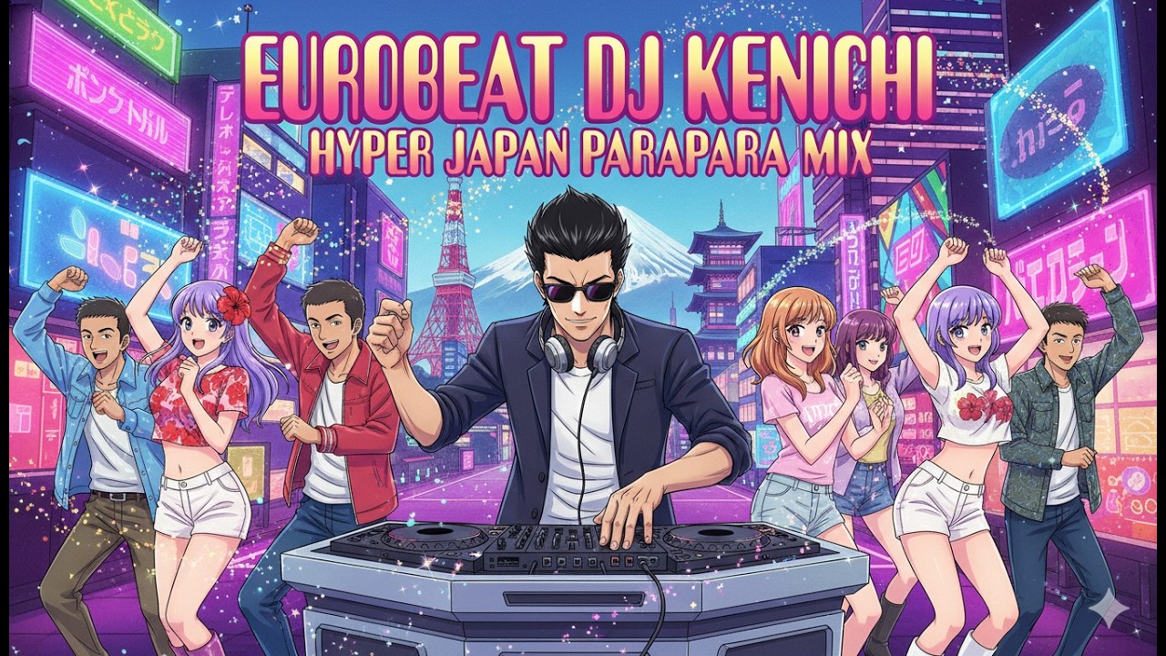 ユーロビート】EUROBEAT DJ Kenichi Hyper Japan ParaPara Mix