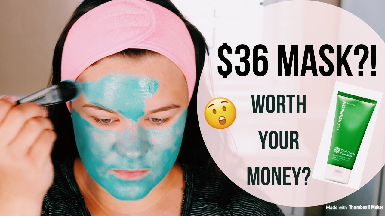 klasse Jeg har erkendt det Modig IS THIS $36 MASK WORTH THE MONEY? | Ole Henrikson Cold Plunge Pore Mask -  YouTube