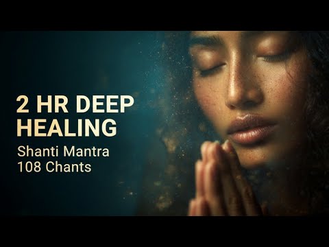2 HOURS DEEP PEACE Sarva Sukhinah Santu Mantra For Sleep Meditation Stress Relief 108 Chants