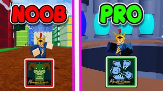 Noob To Pro BUT, ONLY Using Fighting Styles with Buddha in Blox Fruits! Part 2!