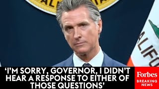 VIRAL MOMENT: Gavin Newsom Grilled By Reporter Over Answer To Homelessness Question