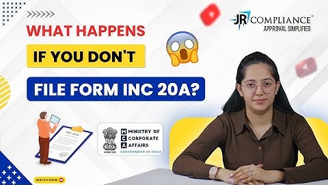 What is INC 20A? What Happens If You Don