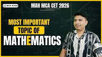 MAH MCA CET 2026 – Most Important Maths Topics for High Score