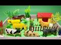 Animal Toy Farm in Kinetic Sand 🌾 Relaxing ASMR with Cow, Horse &amp; Pig